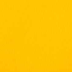 Greatstore Stínící plachta oxfordská látka obdélníková 2,5 x 4 m žlutá