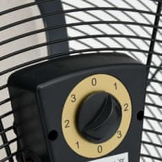 Greatstore Průmyslový bubnový ventilátor 77 cm 180 W černý