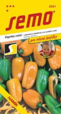Semo Paprika zeleninová sladká - Hamík na pole i k rychlení 30s - série Pro mlsné jazýčky