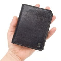 COSSET černá pánská peněženka 4416 Komodo C