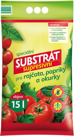 Forestina Substrát supresivní rajčata, papriky a okurky 15l