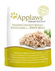 Applaws Kapsička Cat Pouch Chicken with Lamb in Jelly - 70 g