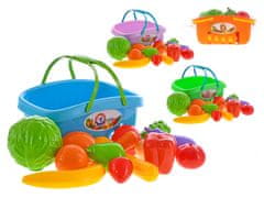 Mikro Trading Ovoce a zelenina v plastovém košíku
