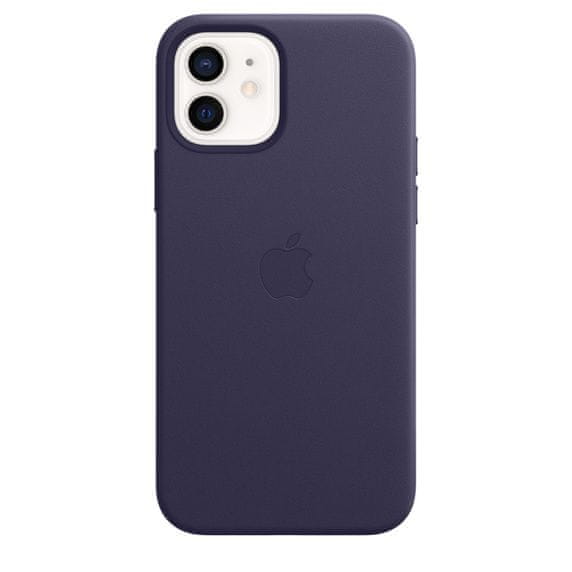 Apple iPhone 12 / 12 Pro Leather Case with MagSafe (Deep Violet) MJYR3ZM/A