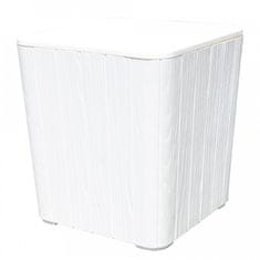 ATAN Úložný box / příruční stolek IBLIS - bílý