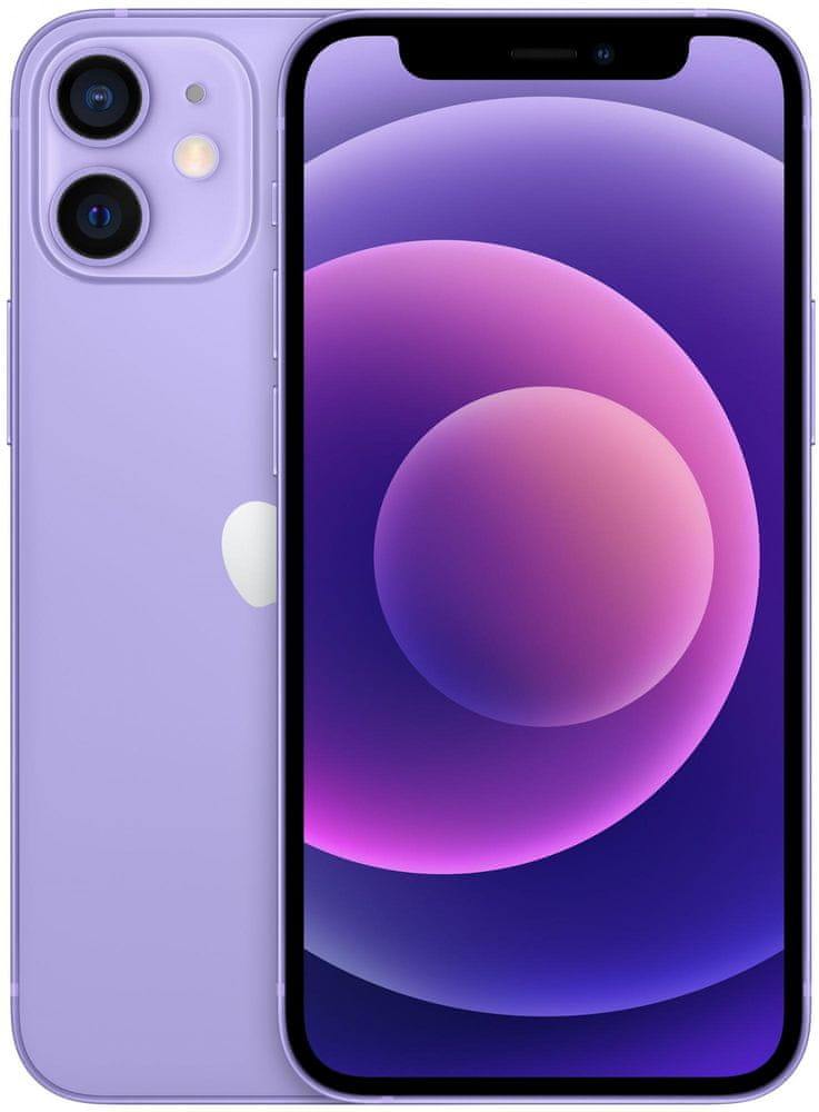 Apple iPhone 12 mini, 64GB, Purple - rozbaleno