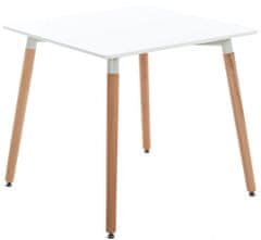BHM Germany Odkládací stolek Viborg, 80 cm, bílá