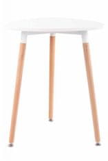BHM Germany Odkládací stolek Abenra, 60 cm, bílá