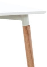 BHM Germany Odkládací stolek Viborg, 80 cm, bílá