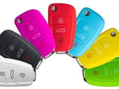 Escape6 zelené ochranné silikonové pouzdro na klíč pro Audi s vystřelovacím klíčem