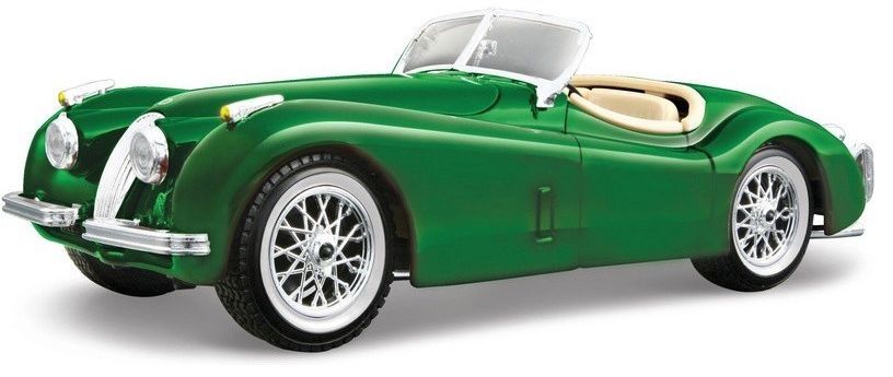 BBurago 1:24 Jaguar XK 120 Roadster (1951) zelená