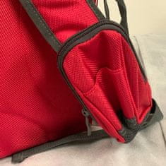 Přebalovací taška Fusion červená