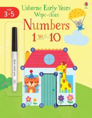 Usborne Early Years Wipe-Clean Numbers 1 to 10 