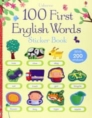 Usborne 100 First English Words Sticker book