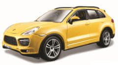 BBurago 1:24 Porsche Cayenne Turbo žlutá