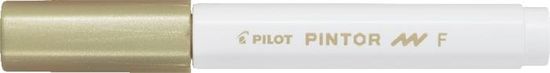 Pilot Akrylový popisovač "Pintor F", zlatá, 1 mm