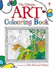 Usborne Art colouring book