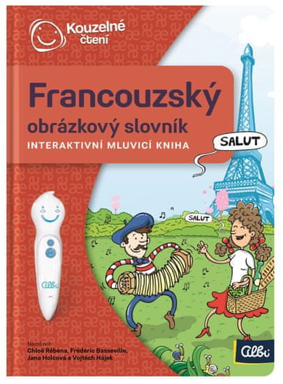 Albi KOUZELNÉ ČTENÍ Kniha Francouzský obr. slovník