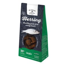 GO NATIVE Essentials Herring 100g nízkokalorická pochoutka pro psy obsahuje 30% masa ze sledě