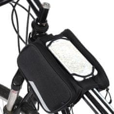 MG Bike cyklistická taška na kolo 6.5'' 1.5L, černá
