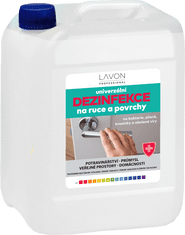 LAVON univerzální dezinfekce na ruce a povrchy 5 l