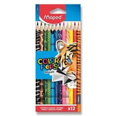 Maped Pastelky ColorPeps Animals 12 barev