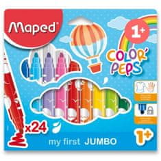 Maped Fixy Color Peps Jumbo 24 barev 
