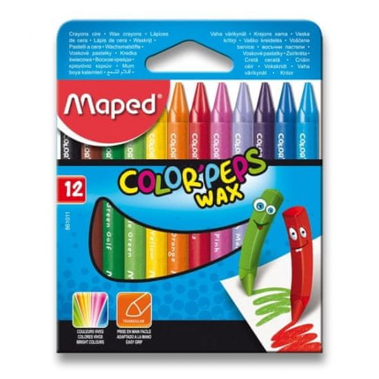 Maped Voskovky Color Peps Wax 12 barev