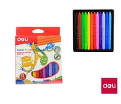 Deli stationery Pastely plasticolor DELI 12 barev Color Emotion EC20000
