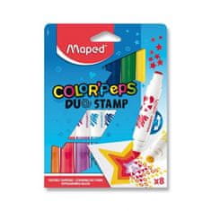 Maped Fixy Color Peps Duo Stamp 8 barev