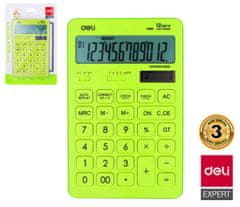 Deli stationery Kalkulačka DELI EM01551 MACARON zelená