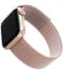Nylonový řemínek Nylon Strap pro Apple Watch 40mm/ Watch 38mm, růžově zlatý FIXNST-436-ROGD
