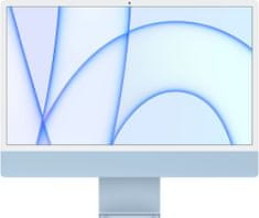 Apple iMac 24" 4,5K Retina M1 (MGPK3CZ/A) modrá
