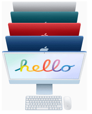 Apple iMac 24" 4,5K Retina M1 (MJV93CZ/A) modrá