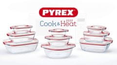 Pyrex Nádoba na potraviny Cook&Heat 1 l, kulatá