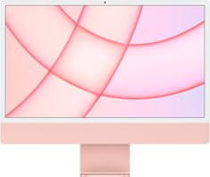 Apple iMac 24" 4,5K Retina M1 (MJVA3CZ/A) růžová