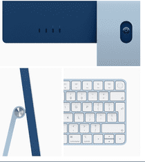 Apple iMac 24" 4,5K Retina M1 (MGPL3SL/A) modrá, SK layout