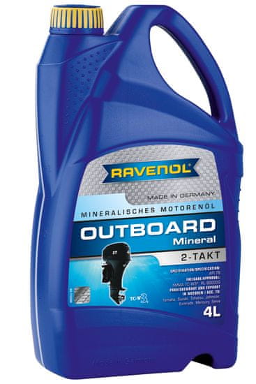 Ravenol Outboardoel 2T Mineral 4L