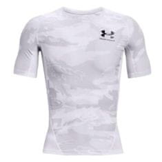 Under Armour UA HG Isochill Comp Print SS-WHT, UA HG Isochill Comp Print SS-WHT | 1361514-100 | XL