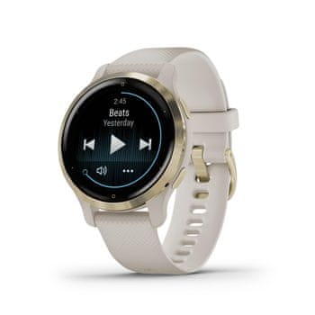 Chytré hodinky Garmin VENU 2S, AMOLED displej, smart watch, pokročilé, zdravotní funkce, tep, dech, menstruační cyklus, pitný režim, metabolismus, kalorie, vzdálenosti, kroky, aktivita, odpočinek, spánek dlouhá výdrž baterie 10 dní vodotěsné 5 ATM animovaná cvičení hudební přehrávač 650 skladeb Garmin Pay bezkontaktní platby Gorilla Glass 3 sportovní aplikace silové tréninky detailní analýza spánku bezkontaktní placení, platby, hudební přehrávač, spotify, deezer, detekce nehody, notifikace z telefonu