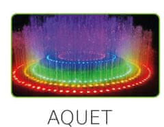 ACA Lightning  Fontánový LED reflektor AQUET 6W/12V AC/RGB/400Lm/60°/IP68/IK10