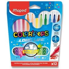 Maped Fixy Color Peps Long Life 12 barev