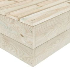 Vidaxl Zahradní stoly 2 ks 60 x 60 x 30 cm impregnované smrkové dřevo