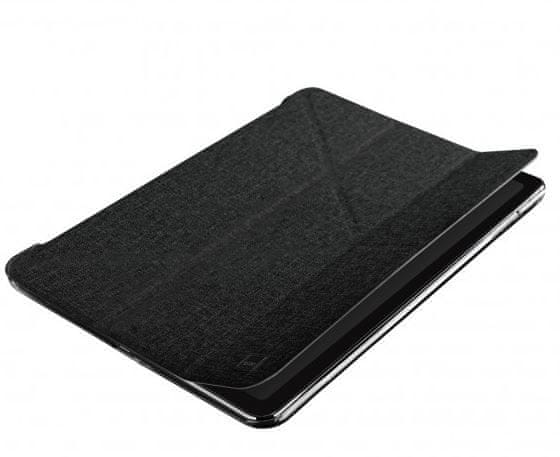 UNIQ YORKER KANVAS ochranné pouzdro pro iPad 10.2", černé UNIQ-PD10.2GAR-KNVBLK