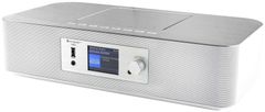 Soundmaster ICD2020WE, internetové rádio, DAB+/FM, bílá/stříbrná