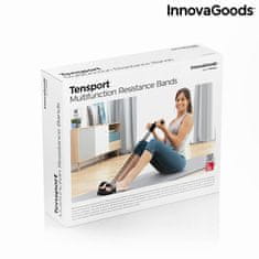 InnovaGoods Elastické pevné víceúčelové pásy s návodem k cvičení Tensport InnovaGoods