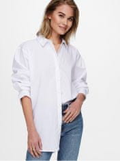 Jacqueline de Yong Dámská košile JDYMIO Loose Fit 15233486 White (Velikost 36)