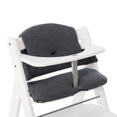 Hauck Highchair Pad Select Jersey Charcoal