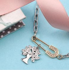 La Petite Story Zvýhodněná ocelová sada šperků Family (náramek, náhrdelník)