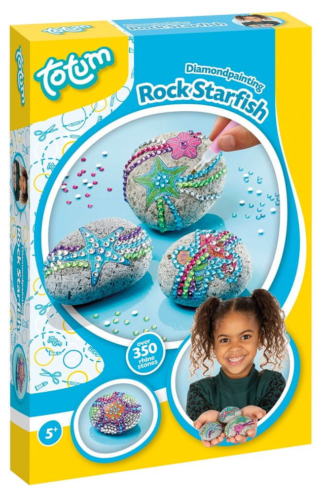 Levně Totum Rock Starfish zdobení kamenů
